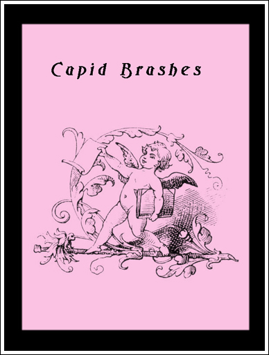 Cupid Brushes by HauntingVisionsStock