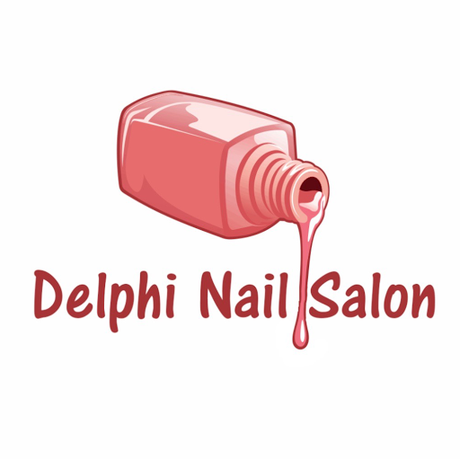 Delphi Nail Salon logo