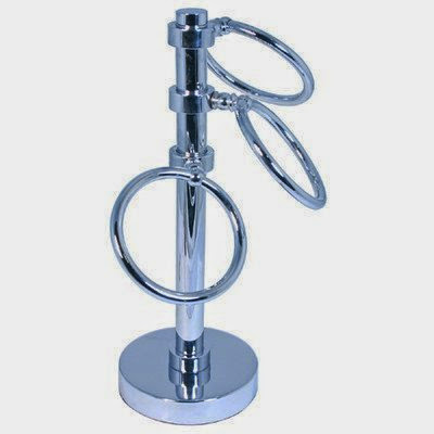 Allied Brass 983-SBR 6-Inch Towel Ring, Satin Brass