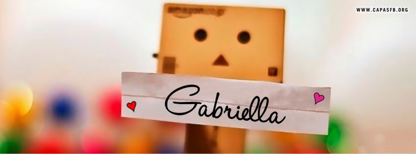 Capas para Facebook Gabriella