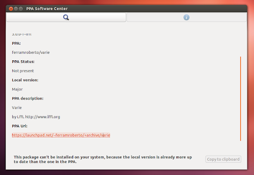 PPA Software Center su Ubuntu