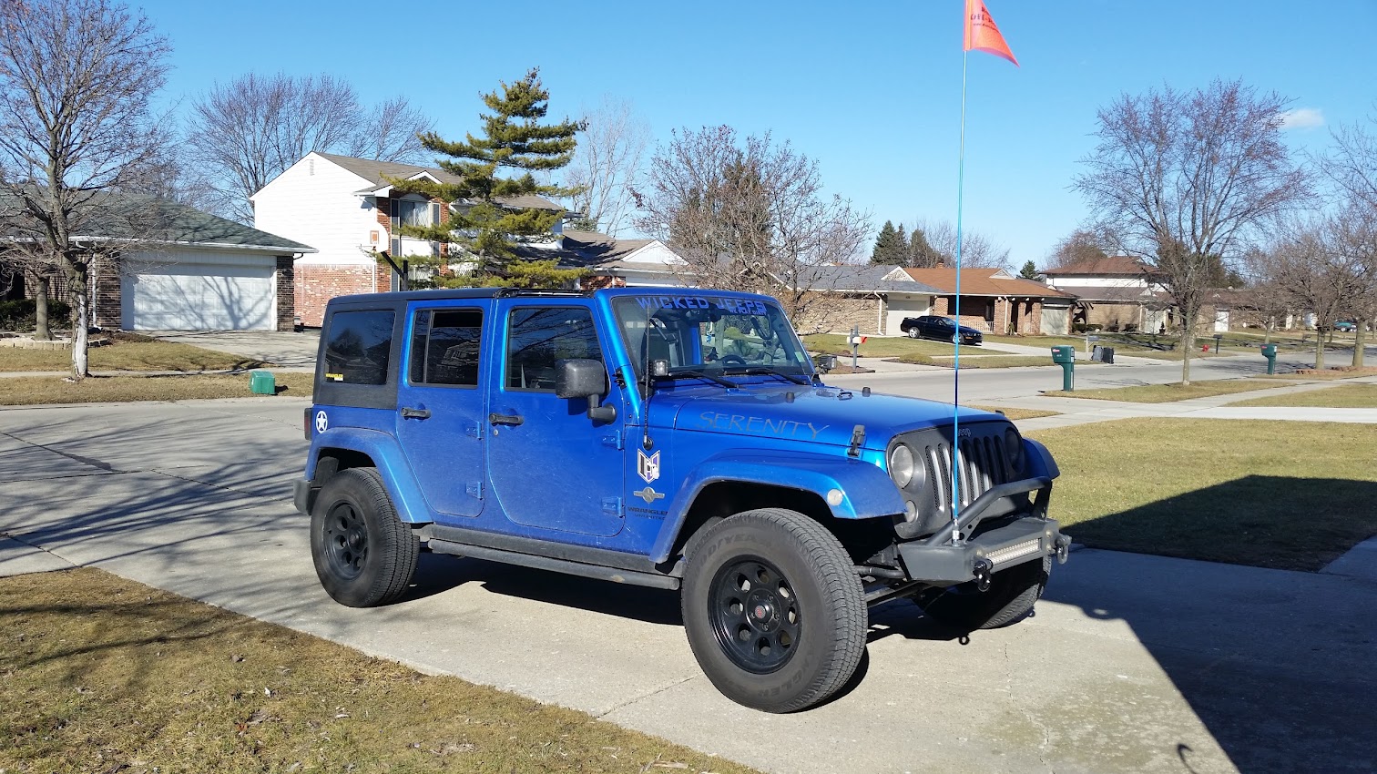 Quick release dune flag mount? | Jeep Wrangler Forum