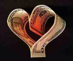 Η διάθεση της αγάπης δεν φανερώνεται μόνο με την παροχή χρημάτων