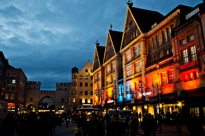Christmas lights in Munich