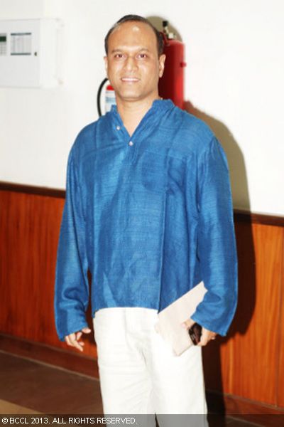 Praveen Gaokar at CD release of Guruprasad Kapdi at Panaji in Goa.