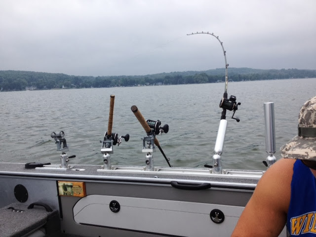 Muskie Trolling  Ohio Game Fishing