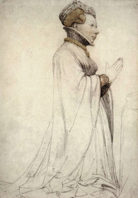Hans Holbein the Younger - Jeanne de Boulogne, Duchess of Berry