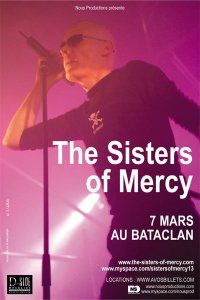 The Sisters Of Mercy + iLiKETRAiNS @ Le Bataclan, Paris 07/03/2009