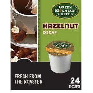 Green Mountain Coffee Hazelnut Decaf, K-Cup Portion Pack for Keurig K-Cup Brewers (Pack of 48)