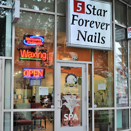 5 Star Forever Nails logo