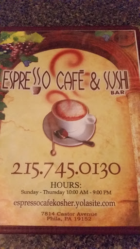 Restaurant «Espresso Cafe & Sushi Bar», reviews and photos, 7814 Castor Ave, Philadelphia, PA 19152, USA
