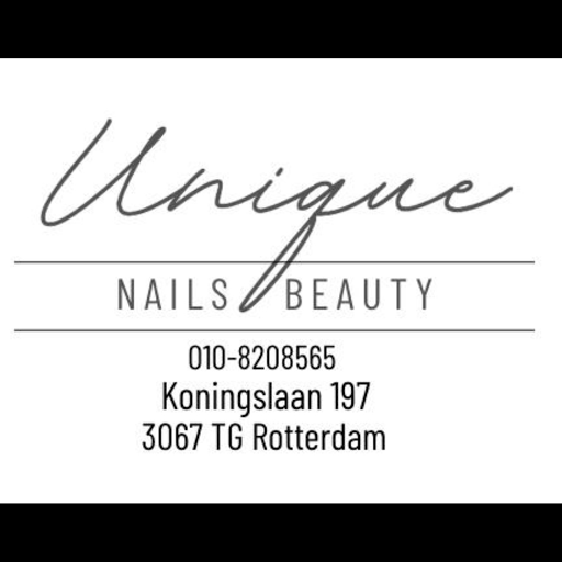 Unique Nails and Beauty logo