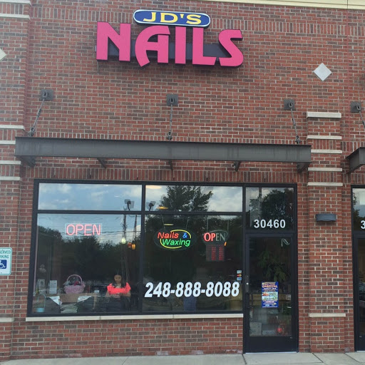 J D's Nails logo