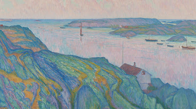 Karl Nordström - Kyrkesund, 1911