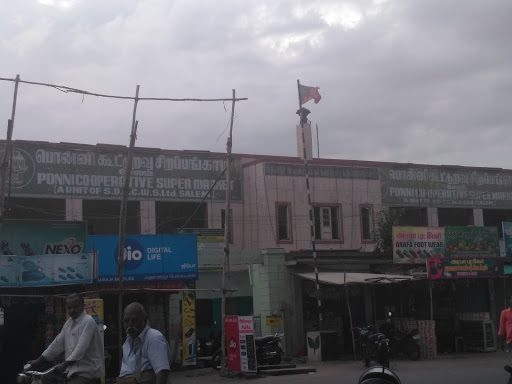 Ponni Super Market, V Market Rd, First Agraharam, Salem, Tamil Nadu 636001, India, Grocery_Store, state TN