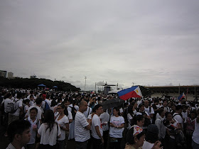 at the Million People March in Luneta