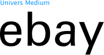 ebay logo font