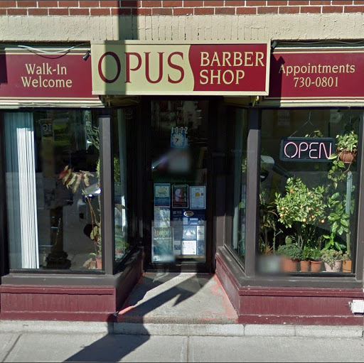 Opus Barber Shop logo