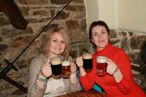 Настроенческое. Три дебила - это сила! Чески Крумлов: его близкие и не близкие окрестности