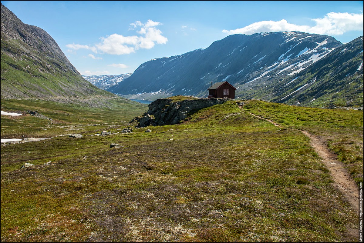 Средняя высота скандинавских гор
