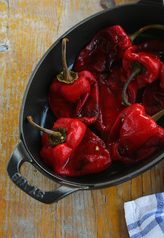 Pimientos asados. Cómo asar pimientos sin horno | Uno de dos