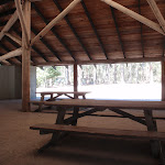 Hobart Beach camping area shelter (105127)