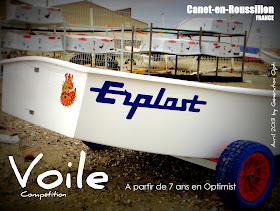 voile optimist compétition Canet-en-Roussillon bateaux