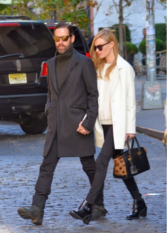 DIARY OF A CLOTHESHORSE: Kate Bosworth carries AW13 Burberry Prorsum bag