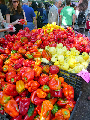 Peppers at the Portland Farmers Market