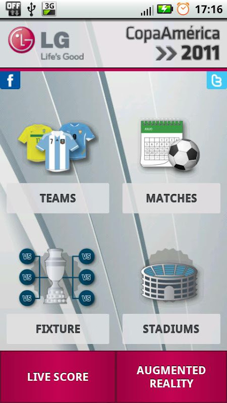 App Copa América App Copa América