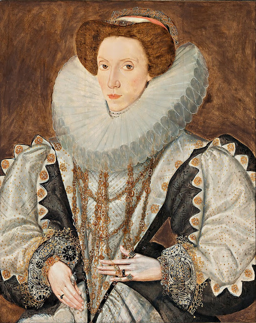 George Gower - Portrait of a lady - Google Art Project