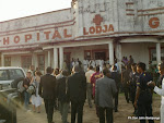 Hopital général de Lodja, lors d’une visite des quelques responsables des agences des Nations unies en RDC le 18/1/2003. Ph- Don John
