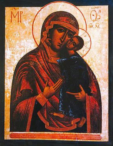 Icon Of The Mother Of God Of Tolga