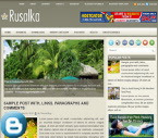 Rusalka Blogger Template