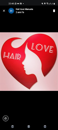 Hair love Manuela logo