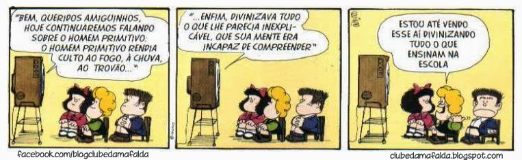 Clube da Mafalda:  Tirinha 699 