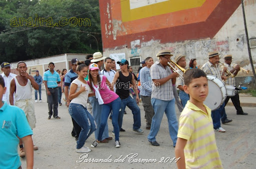 Parranda del carmen Araira 2011