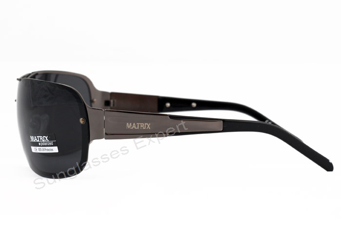 Matrix Polarized Sunglasses Grey Lenses - Sunglasses Expert