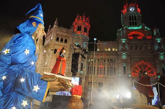 Unas fotos de la Cabalgata de Reyes 2014 en Madrid