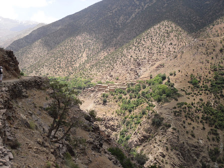 Village berbères dans la montagne