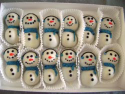 The Swiss Colony Snowman Truffles