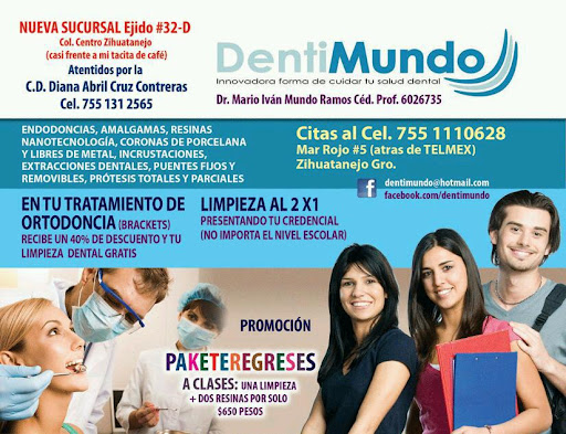 DENTIMUNDO, Calle Mar Rojo 5, Centro, 40880 Zihuatanejo, Gro., México, Dentista | GRO
