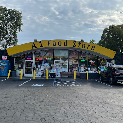 A 1 food store logo