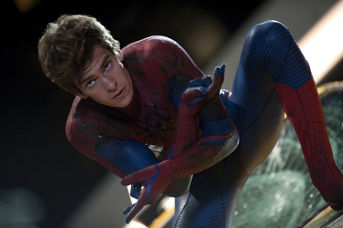 Andrew Garfield is Peter Parker in the Amazing Spider-Man