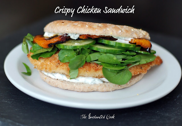 The Enchanted Cook: Crispy Chicken Sandwich