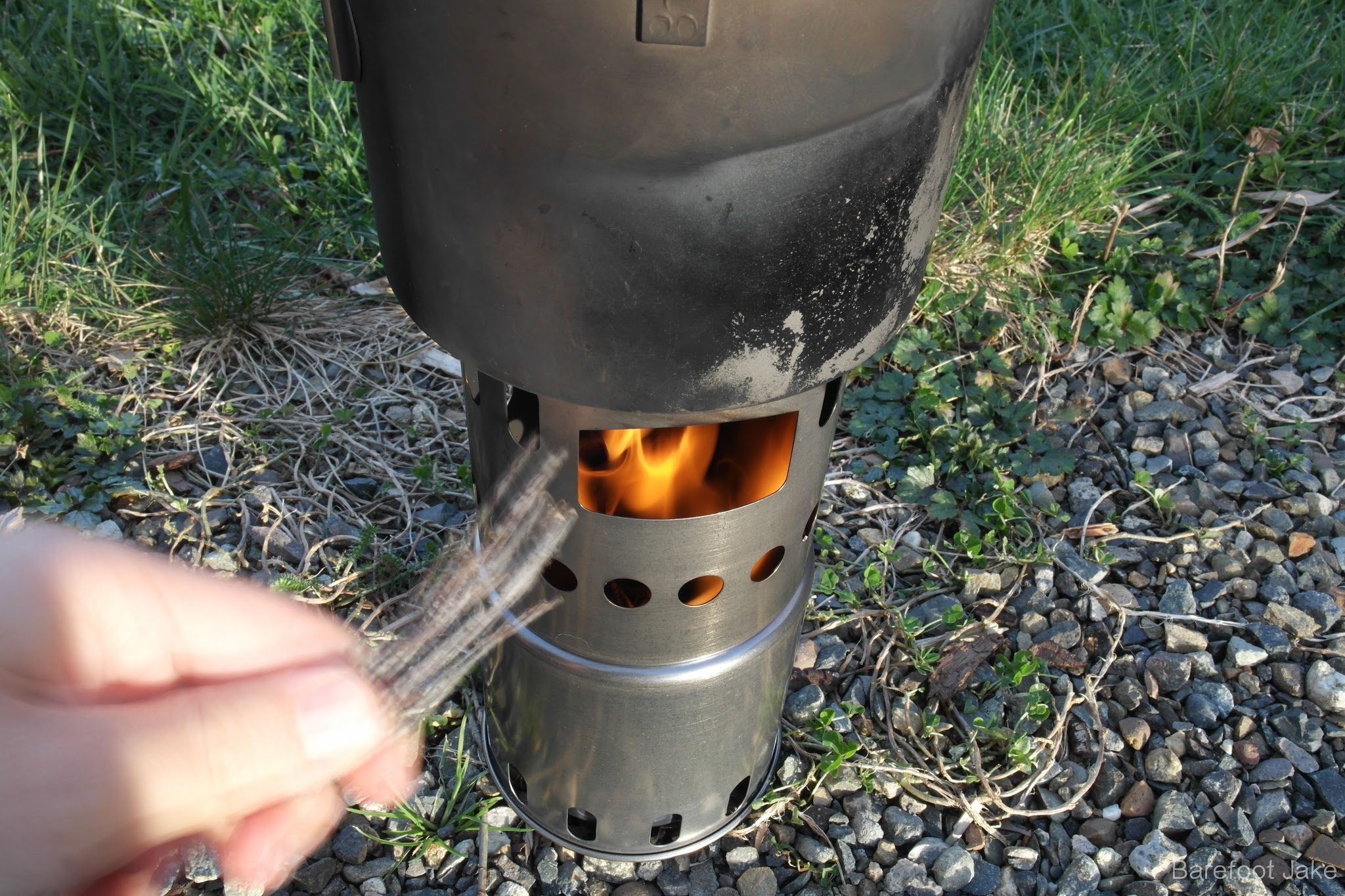 wood backpacking stove