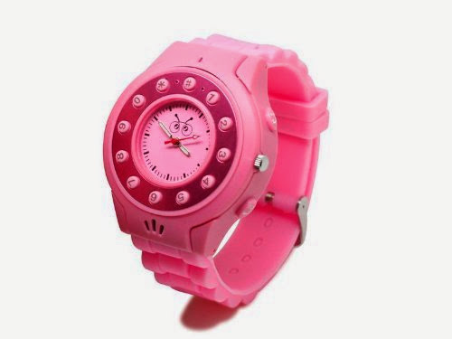  2013 New style Mini Watch Smallest mobile phone Children Male and female Student GPS Location Wristwatch (Pink)