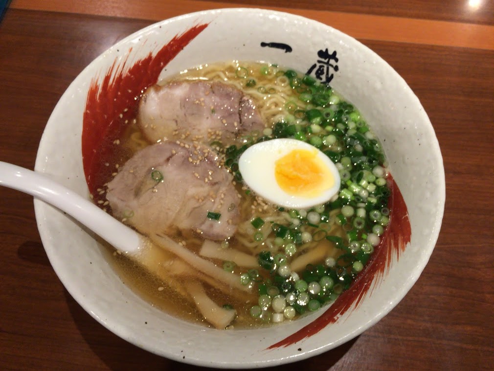 「一蔵」・鮭ぶし醤油ラーメン