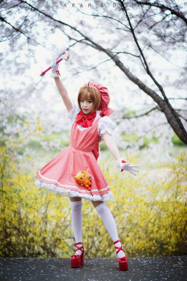 Tomia cực dễ thương với cosplay Sakura - Ảnh 5