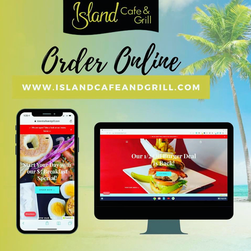 Island Cafe & Grill logo